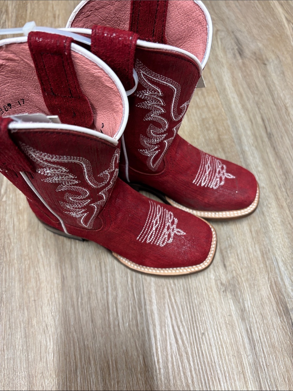 Roper Red & Pink Kids' Western Boots